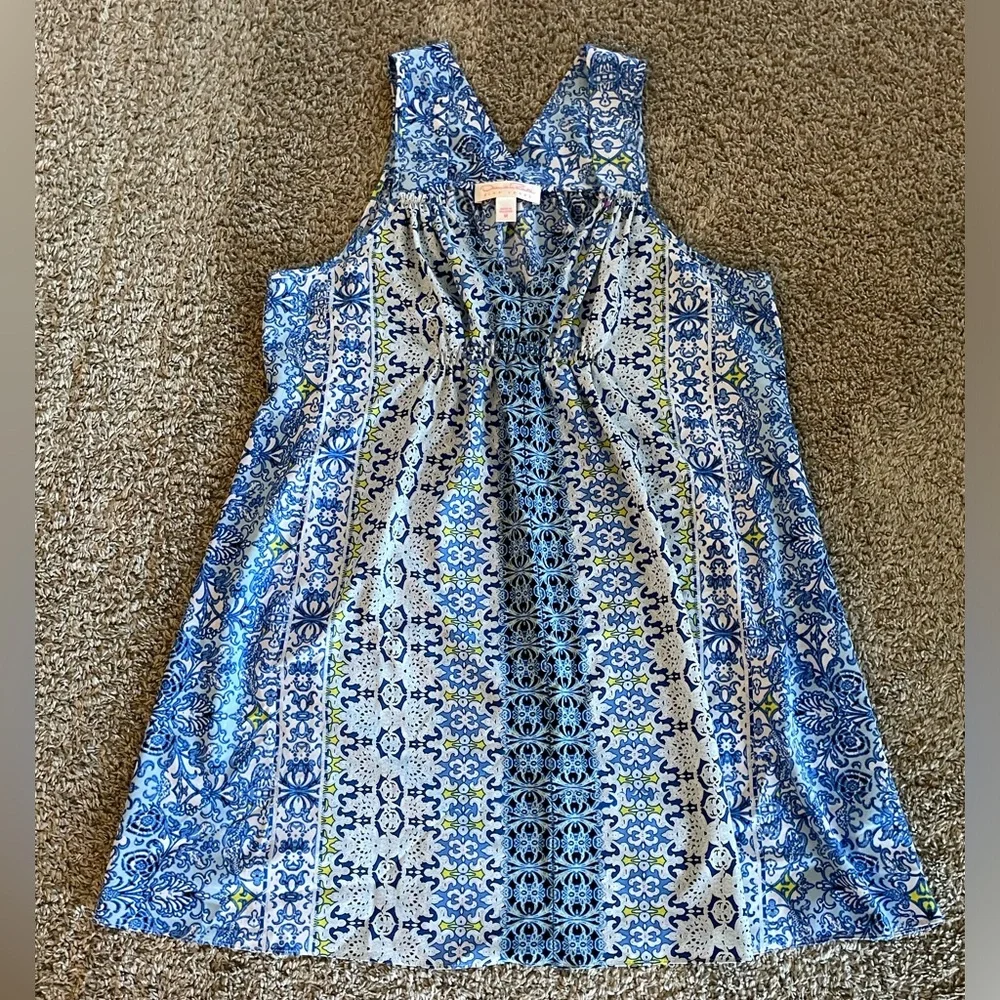 OSCAR DE LA RENTA Pink Label Sleeveless Nightgown - Picture 1 of 3